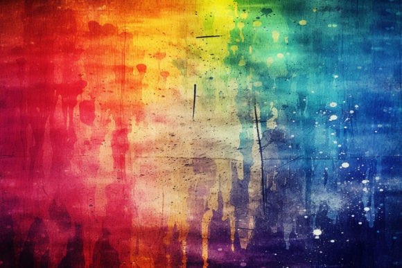 Download Rainbow Grunge Background - Bow Collection