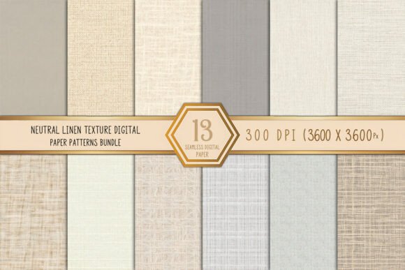 Download Neutral Linen Texture Digital Paper Bund - Digital paper Collection