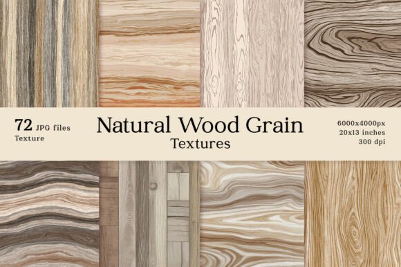 Download 72 Natural Wood Grain Textures - Textures Collection