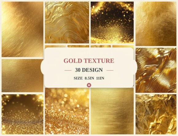 Download Gold Metallic Texture Luxury Foil Paper - Paper Collection