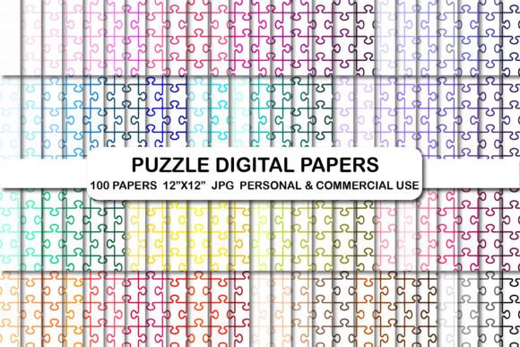 Download Puzzle Background Papers Puzzle Pieces - Paper Collection