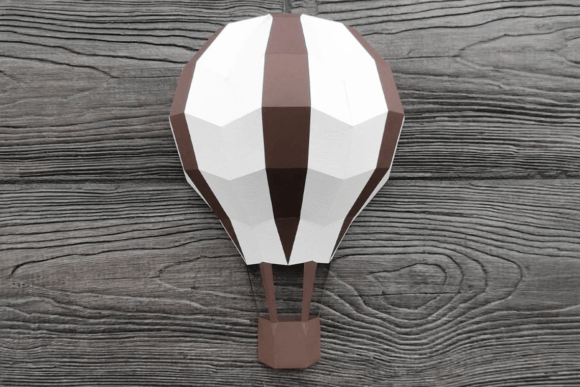 Download Hot Air Balloon Hanging Wall Paper Sculpture - Paper Collection