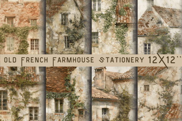Download Old French Farmhouse Stationery Paper - Paper Collection