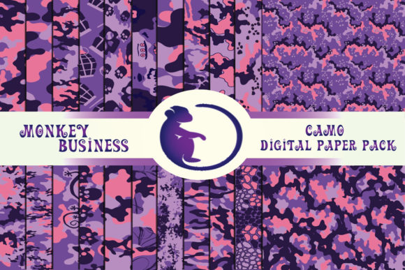 Download Purple Digital Paper Pack, Printable - Digital paper Collection