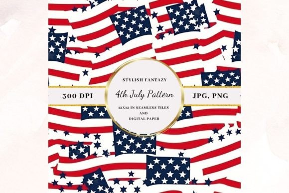 Download Seamless Patriotic Tiles and Paper - Paper Collection