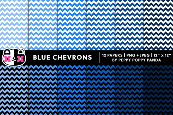 Download Seamless Blue Mini Chevron Digital Paper - Digital paper Collection