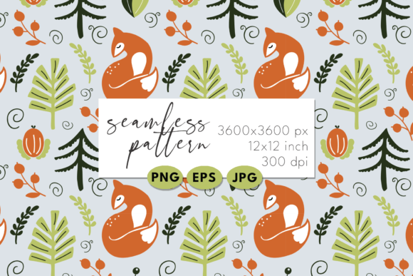 Download Scandy Seamless Patterns. Digital Paper - Digital paper Collection