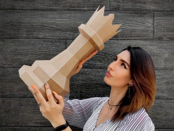 Download Queen 3D Chess Set Paper Craft - Paper Collection
