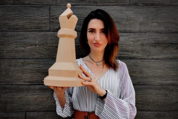 Download Bishop 3D Chess Set Paper Craft - Paper Collection