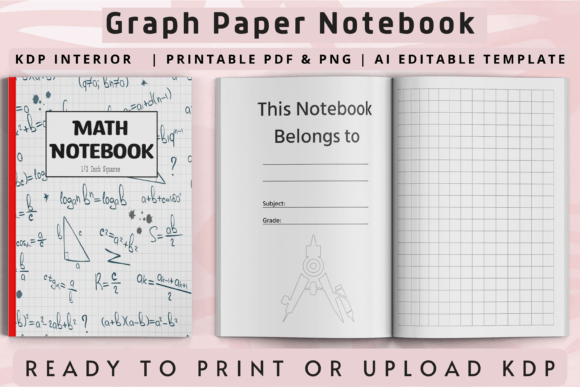 Download Graph Paper Notebook - 1/2 Inch Squares - Paper Collection