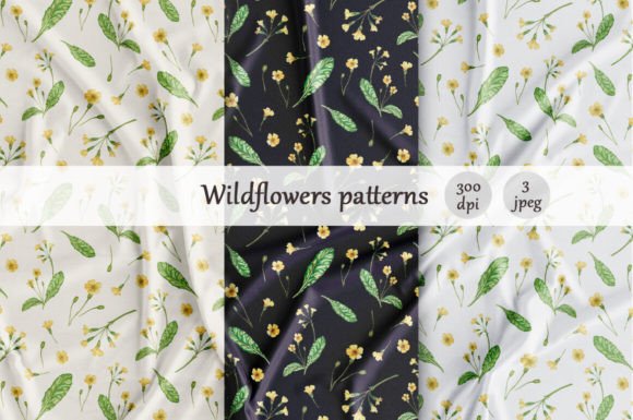 Download Digital Sheet Paper "Wildflowers" - Paper Collection